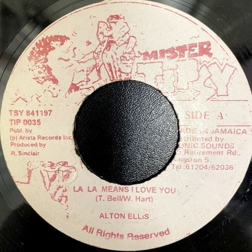 LA LA MEANS I LOVE YOU (USED)