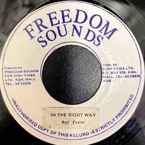 IN THE RIGHT WAY (USED)