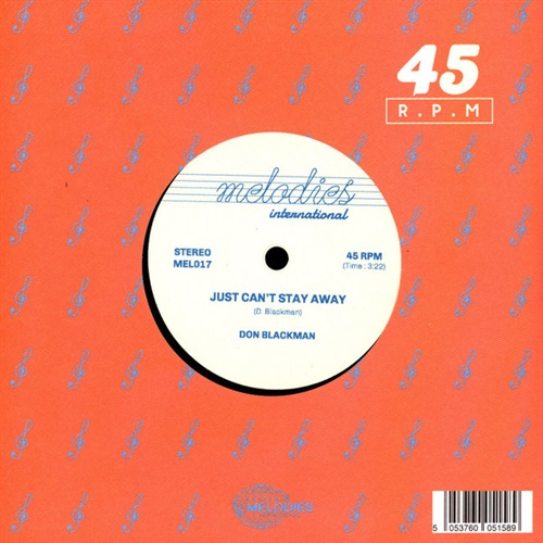 JUST CAN’T STAY AWAY (USED)