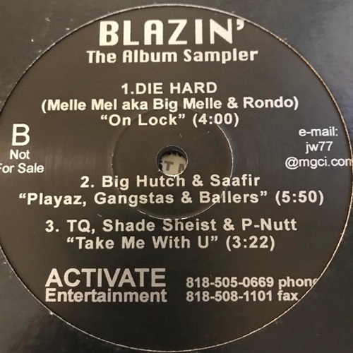 BLAZIN' THE ALBUM SAMPLER (USED)