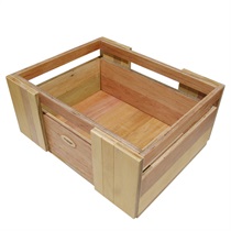 RECORD BOX M NATURAL