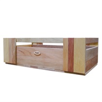 RECORD BOX L NATURAL