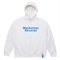 M CLASSIC LOGO HOODIE WHITE (M)