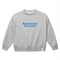 M CLASSIC LOGO SWEAT ASH (M)