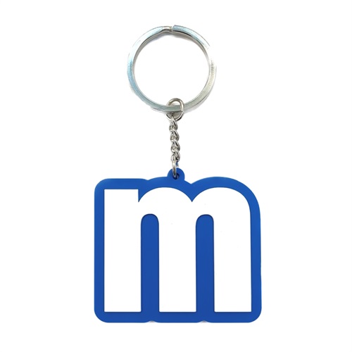 M LOGO RUBBER KEY HOLDER
