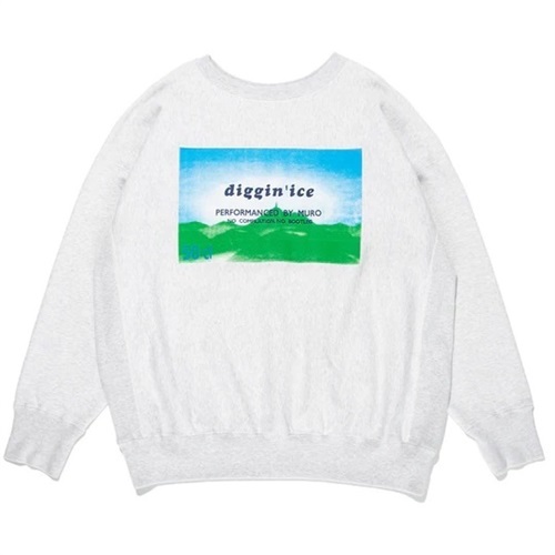 L:DIGGIN ICE 96 CREW SWEAT
