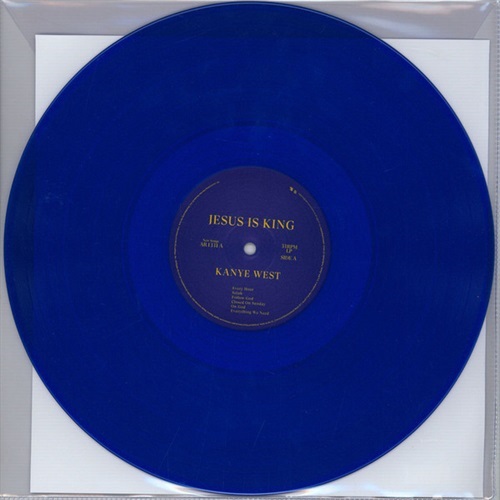 JESUS IS KING (BLUE VINYL)