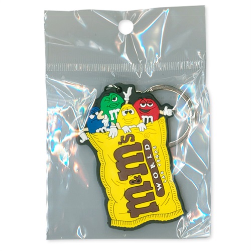 RUBBER KEYCHAIN (M&M'S WORLD)