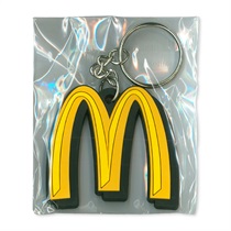 RUBBER KEYCHAIN (MCDONALD'S LOGO)