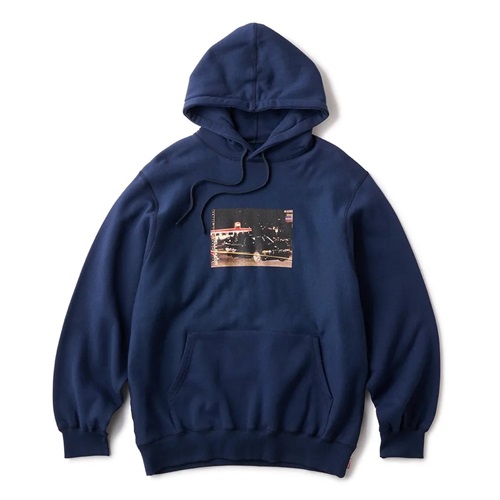 L:NAVY LAST DRIVE HOODIE
