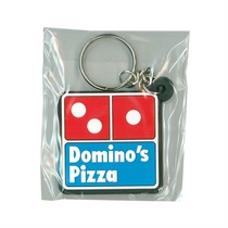 RUBBER KEYCHAIN (DOMINO'S PIZZA)