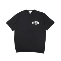 (BLACK: XL) COLLEGE S/S SWEAT