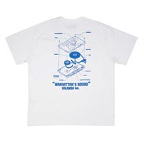 MR SEOUL X BALANSA TAPE S/S TEE (WHITE - L)