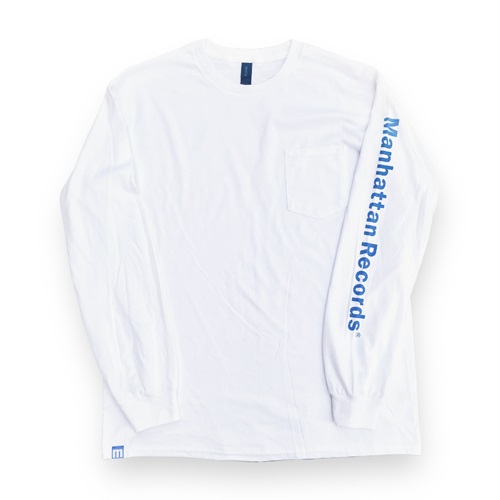 MANHATTAN LONG SLEEVE TEE WHITE (L)