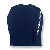 MANHATTAN LONG SLEEVE TEE NAVY (M)