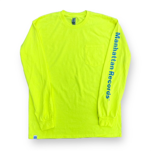 MANHATTAN LONG SLEEVE TEE NEON YELLOW (XL)