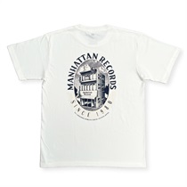 M STORE LABEL TEE VANILLA WHITE (L)