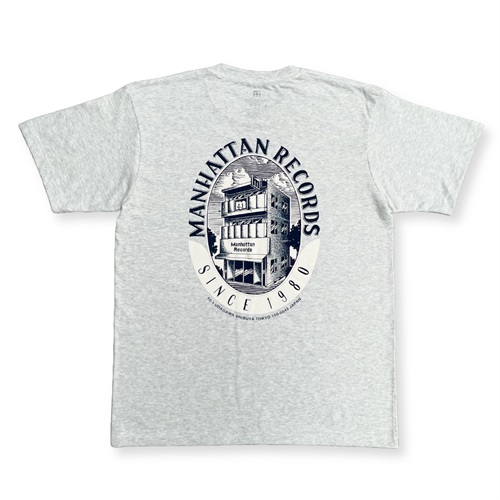 M STORE LABEL TEE OATMEAL (L)