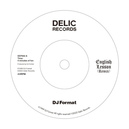 ENGLISH LESSON REMIX(7INCH)
